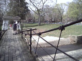 Walkway on Shakey Bridge